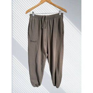 Pangaia Taupe Organic Cotton Womens 365 Midweight Track Pants - Small
